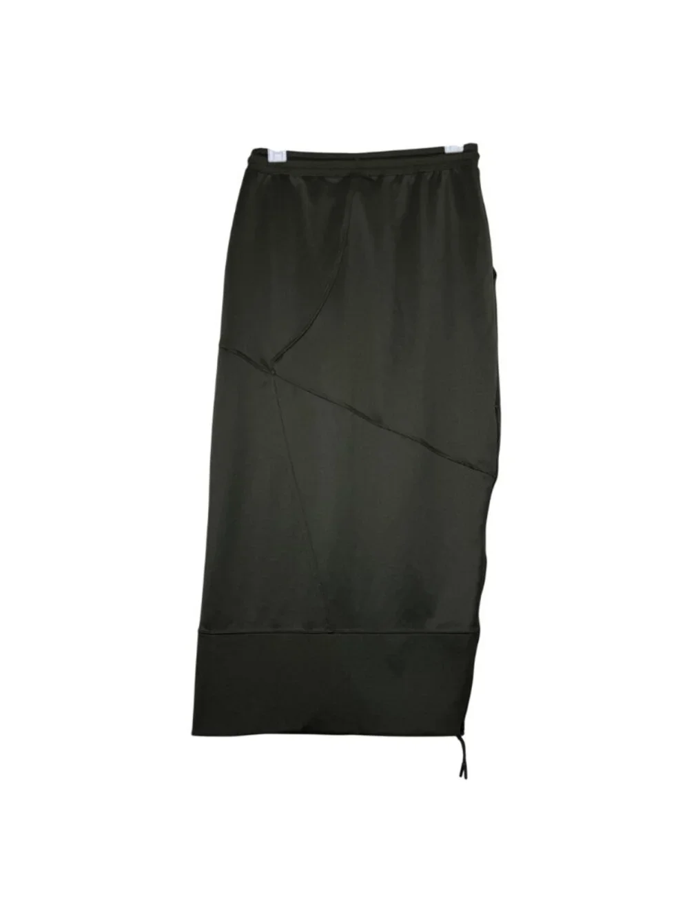 Nike Womens Olive Green Tech Skirt W/ Drawstring Waist Sz S